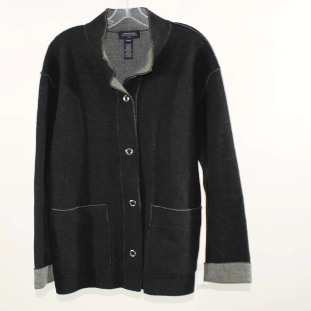 Jones New York Signature Wool long cardigan or Jacket